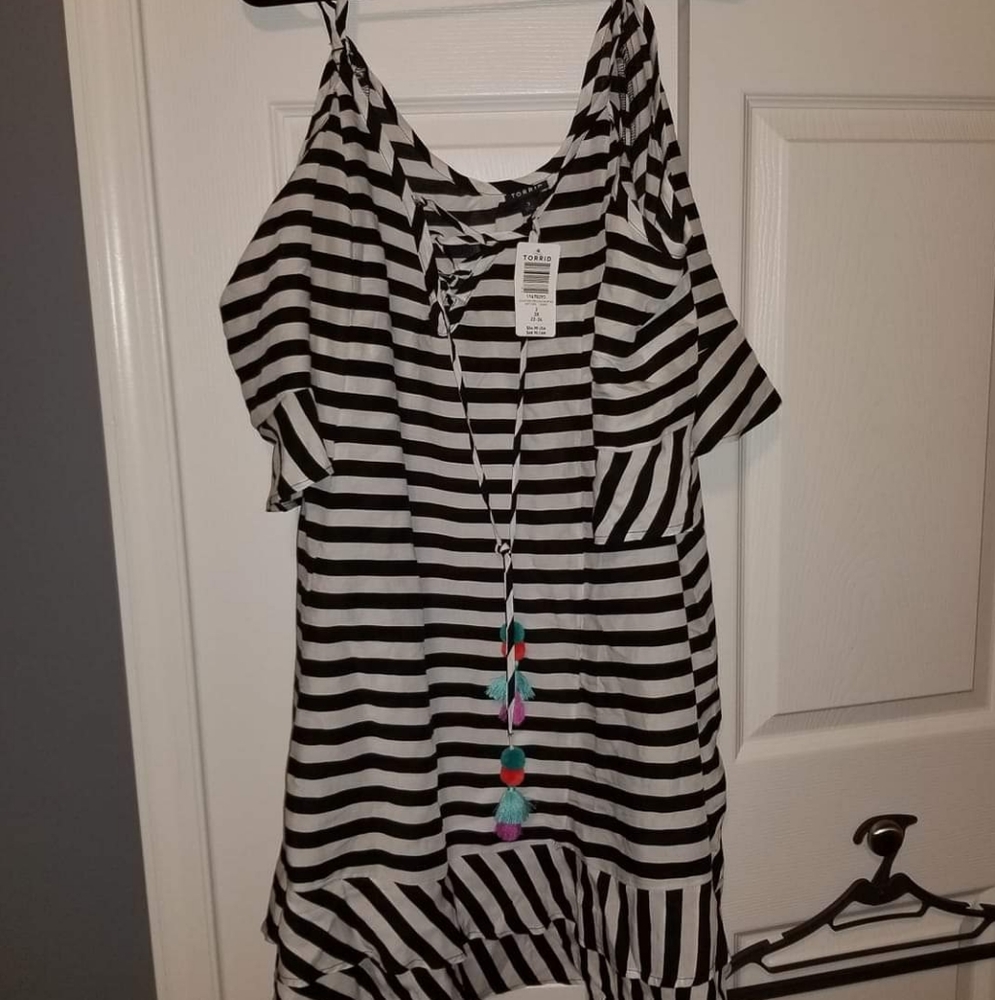 Torrid swim coverup size 3
